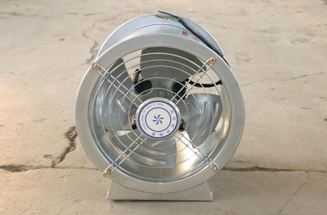 Low Noise Industrial Axial Flow Exhaust Fan Professional Design For Light Industry
