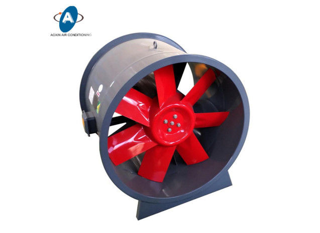 Turbo Moveable Tube Axial Flow Fan Portable Ventilator Industrial Exhaust Axial Fan